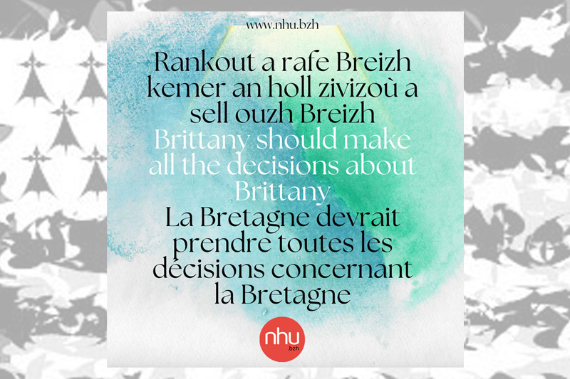 La Bretagne devrait prendre toutes les décisions concernant la Bretagne