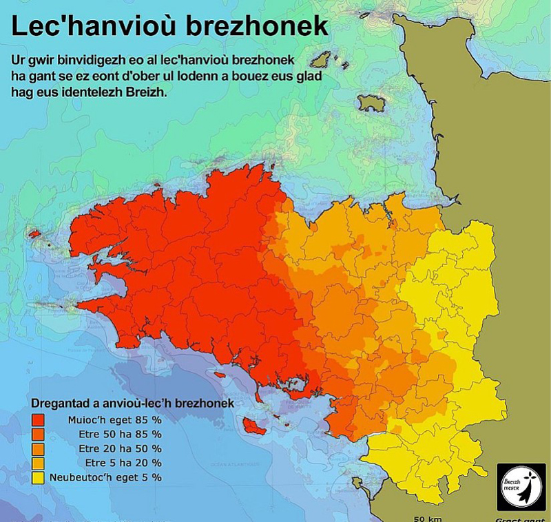 Toponymie bretonne en danger