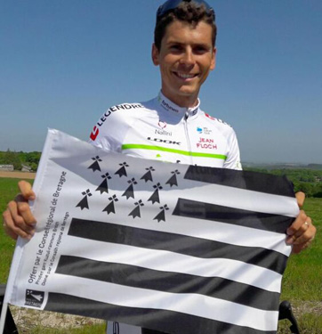 Le coureur cycliste breton Warren Barguil – LP/David Opoczynski